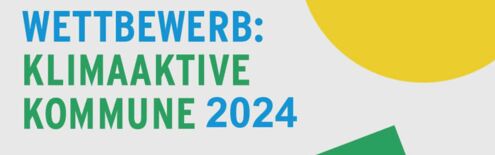 Logo des Wettbewerbs "Klimaaktive Kommune 2024"